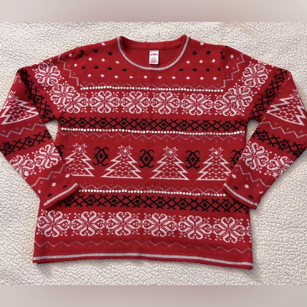 Ladies L Christmas Sweater